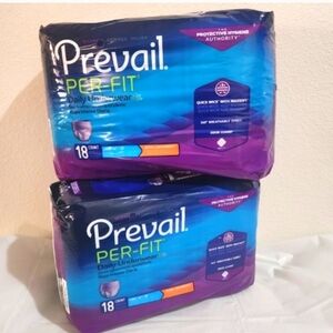 2 Pack of Prevail Disposable Underwear